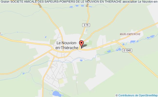 plan association Societe Amicale Des Sapeurs-pompiers De Le Nouvion En Thierache Le    Nouvion-en-Thiérache
