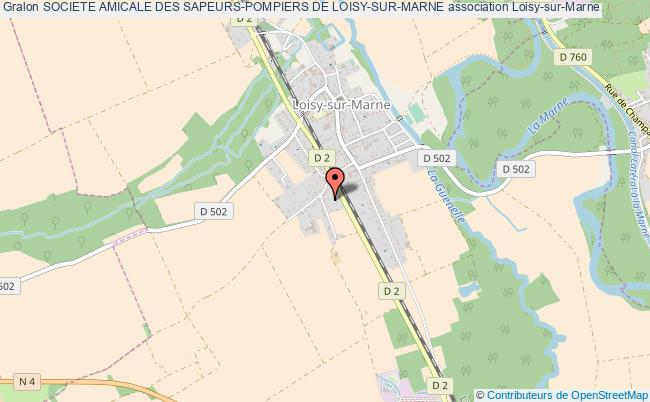 plan association Societe Amicale Des Sapeurs-pompiers De Loisy-sur-marne Loisy-sur-Marne