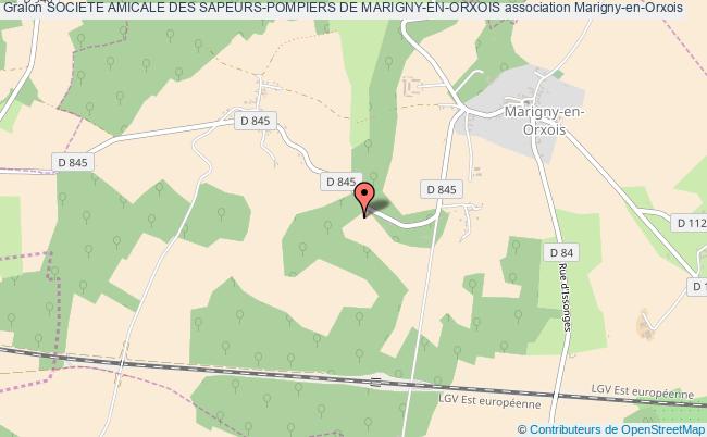plan association Societe Amicale Des Sapeurs-pompiers De Marigny-en-orxois Marigny-en-Orxois