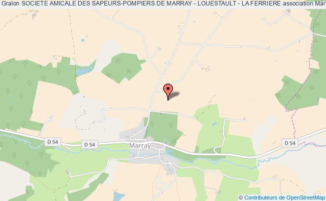 plan association Societe Amicale Des Sapeurs-pompiers De Marray - Louestault - La Ferriere Marray