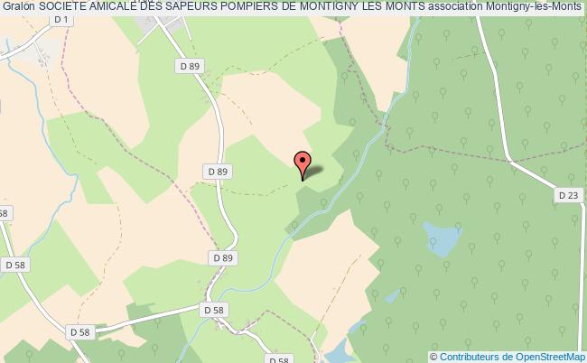 plan association Societe Amicale Des Sapeurs Pompiers De Montigny Les Monts Montigny-les-Monts