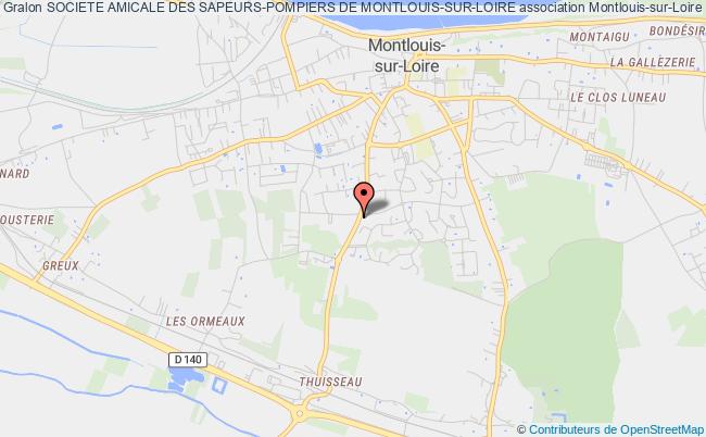 plan association Societe Amicale Des Sapeurs-pompiers De Montlouis-sur-loire Montlouis-sur-Loire
