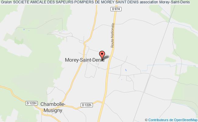 plan association Societe Amicale Des Sapeurs Pompiers De Morey Saint Denis Morey-Saint-Denis
