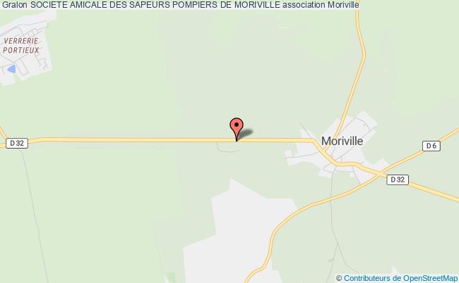 plan association Societe Amicale Des Sapeurs Pompiers De Moriville Moriville