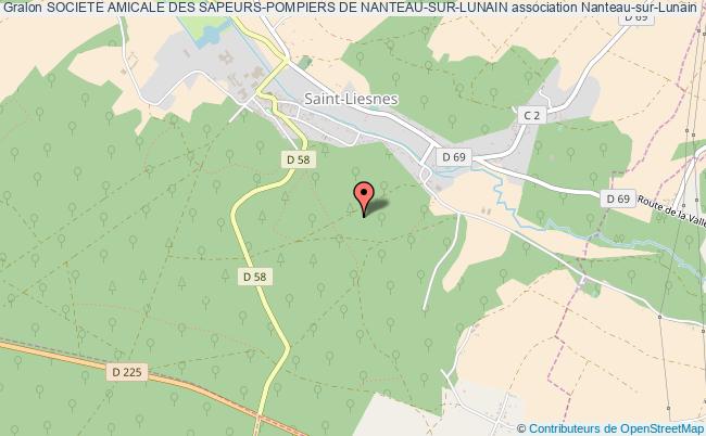 plan association Societe Amicale Des Sapeurs-pompiers De Nanteau-sur-lunain Nanteau-sur-Lunain