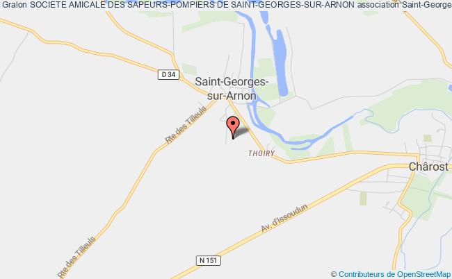 plan association Societe Amicale Des Sapeurs-pompiers De Saint-georges-sur-arnon Saint-Georges-sur-Arnon
