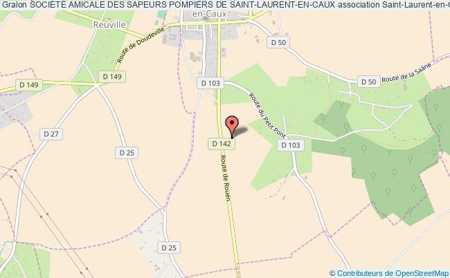 plan association SociÉtÉ Amicale Des Sapeurs Pompiers De Saint-laurent-en-caux Saint-Laurent-en-Caux