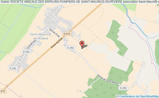 plan association Societe Amicale Des Sapeurs Pompiers De Saint-maurice-en-riviere Saint-Maurice-en-Rivière