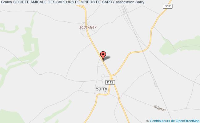 plan association Societe Amicale Des Sapeurs Pompiers De Sarry Sarry