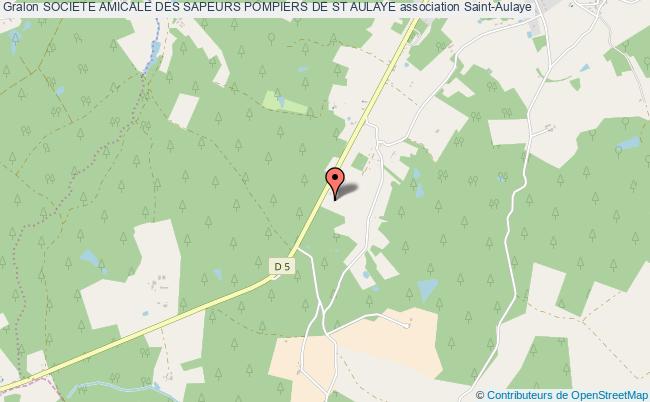 plan association Societe Amicale Des Sapeurs Pompiers De St Aulaye Saint-Aulaye