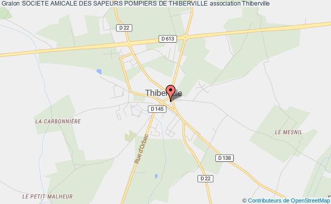 plan association Societe Amicale Des Sapeurs Pompiers De Thiberville Thiberville