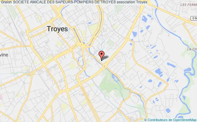plan association Societe Amicale Des Sapeurs-pompiers De Troyes Troyes