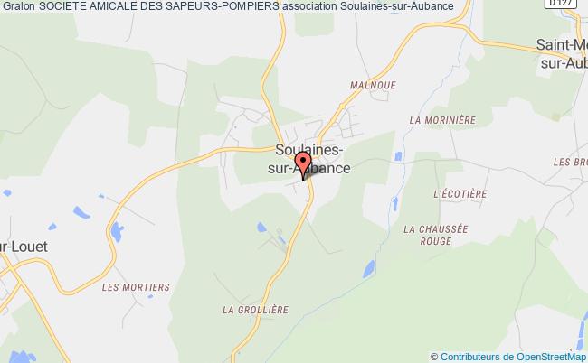plan association Societe Amicale Des Sapeurs-pompiers Soulaines-sur-Aubance