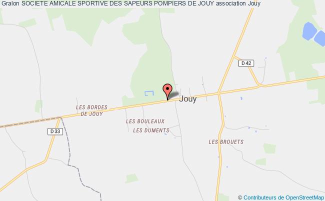 plan association Societe Amicale Sportive Des Sapeurs Pompiers De Jouy Jouy