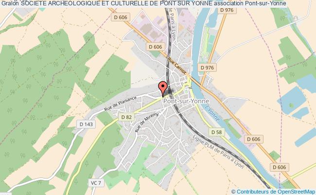 Societe archeologique et culturelle de pont sur yonne association