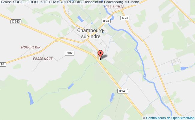 plan association Societe Bouliste Chambourgeoise Chambourg-sur-Indre