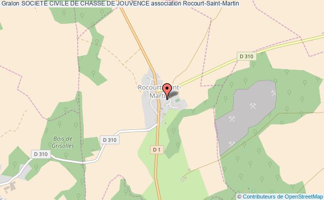 plan association Societe Civile De Chasse De Jouvence Rocourt-Saint-Martin