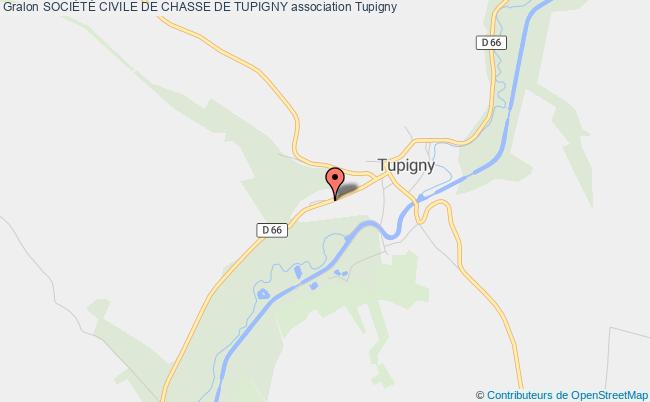 plan association SociÉtÉ Civile De Chasse De Tupigny Tupigny