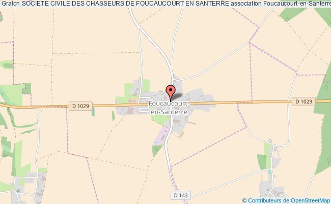plan association Societe Civile Des Chasseurs De Foucaucourt En Santerre Foucaucourt-en-Santerre