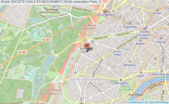 plan association SociÉtÉ Civile En Mouvement (scm) Paris