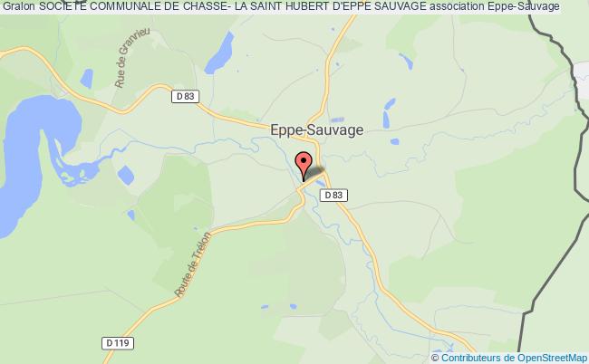 plan association Societe Communale De Chasse- La Saint Hubert D'eppe Sauvage Eppe-Sauvage