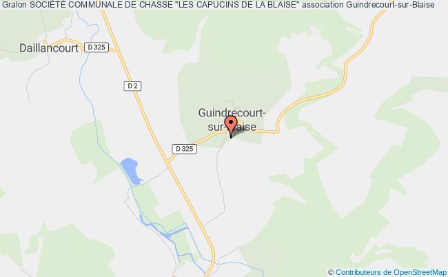 plan association SociÉtÉ Communale De Chasse "les Capucins De La Blaise" Guindrecourt-sur-Blaise