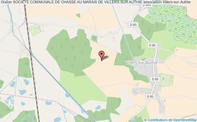 plan association Societe Communale De Chasse Au Marais De Villers Sur Authie Villers-sur-Authie
