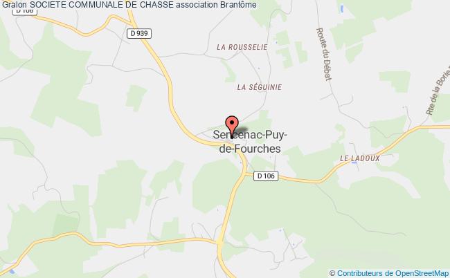 plan association Societe Communale De Chasse Sencenac-Puy-de-Fourches