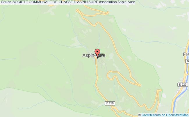 plan association Societe Communale De Chasse D'aspin Aure Aspin-Aure