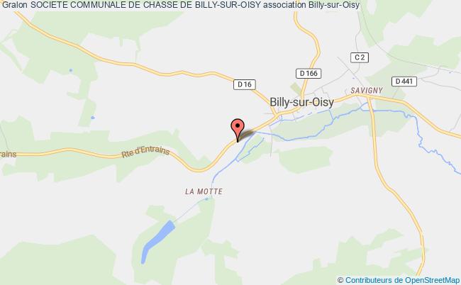 plan association Societe Communale De Chasse De Billy-sur-oisy Billy-sur-Oisy