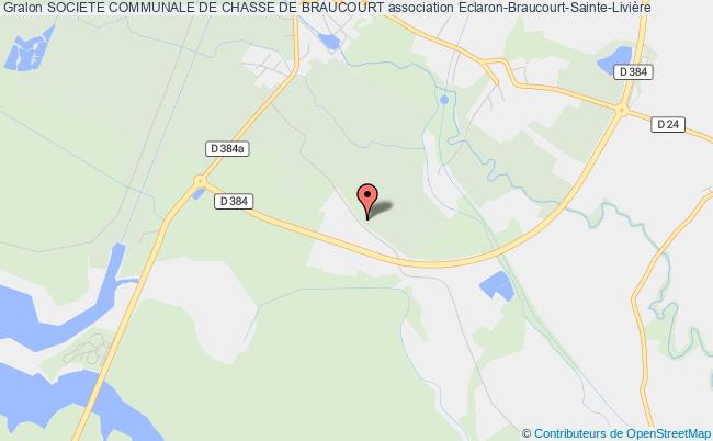 plan association Societe Communale De Chasse De Braucourt Éclaron-Braucourt-Sainte-Livière