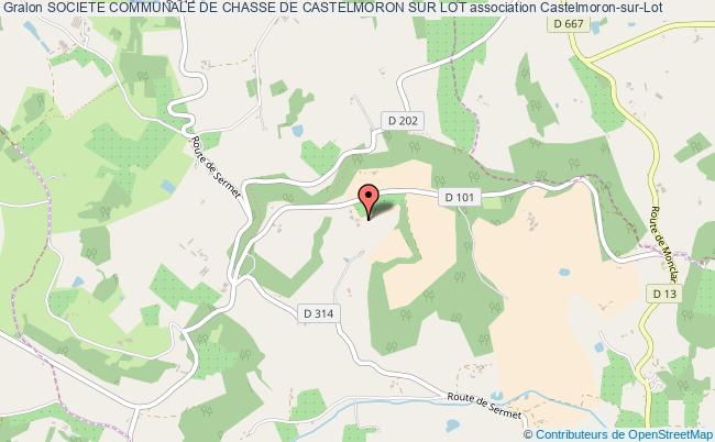 plan association Societe Communale De Chasse De Castelmoron Sur Lot Castelmoron-sur-Lot