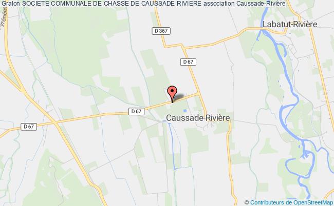 plan association Societe Communale De Chasse De Caussade Riviere Caussade-Rivière