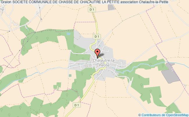 plan association Societe Communale De Chasse De Chalautre La Petite Chalautre-la-Petite