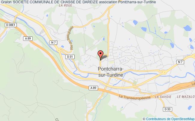 plan association Societe Communale De Chasse De Dareize vindry-sur-turdine