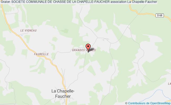 plan association Societe Communale De Chasse De La Chapelle-faucher La    Chapelle-Faucher