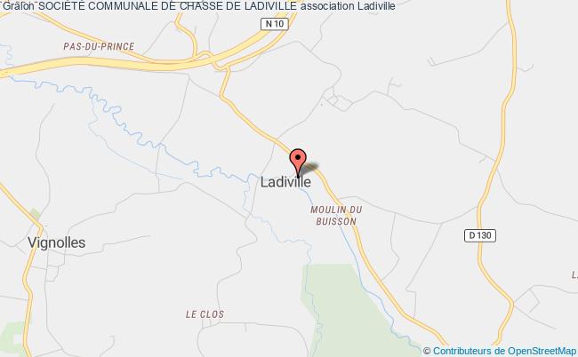 plan association SociÉtÉ Communale De Chasse De Ladiville Ladiville