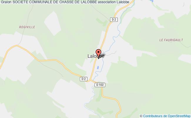 plan association Societe Communale De Chasse De Lalobbe Lalobbe