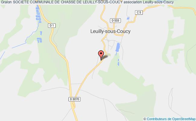 plan association Societe Communale De Chasse De Leuilly-sous-coucy Leuilly-sous-Coucy