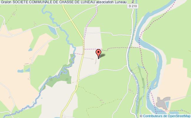 plan association Societe Communale De Chasse De Luneau Luneau