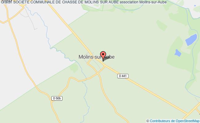 plan association Societe Communale De Chasse De Molins Sur Aube Molins-sur-Aube
