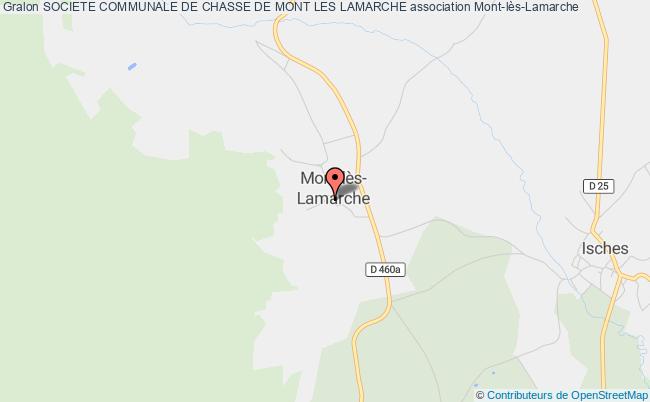 plan association Societe Communale De Chasse De Mont Les Lamarche Mont-lès-Lamarche