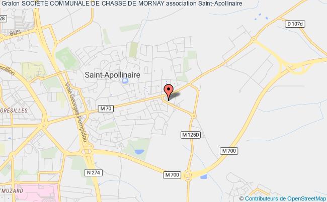 plan association Societe Communale De Chasse De Mornay Saint-Apollinaire