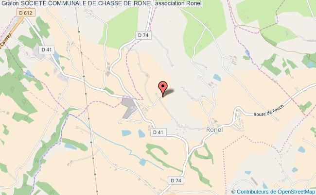 SOCIETE COMMUNALE DE CHASSE DE RONEL