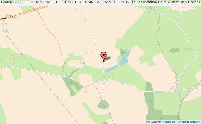 plan association Societe Communale De Chasse De Saint-aignan-des-noyers Saint-Aignan-des-Noyers