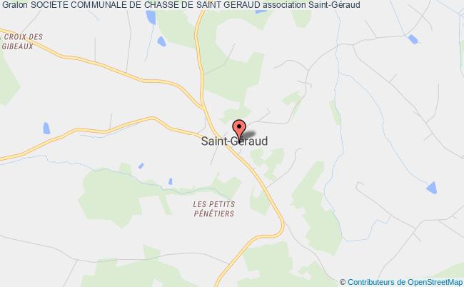 plan association Societe Communale De Chasse De Saint Geraud Saint-Géraud
