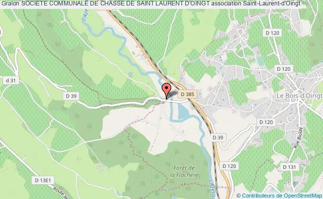 plan association Societe Communale De Chasse De Saint Laurent D'oingt Saint-Laurent-d'Oingt