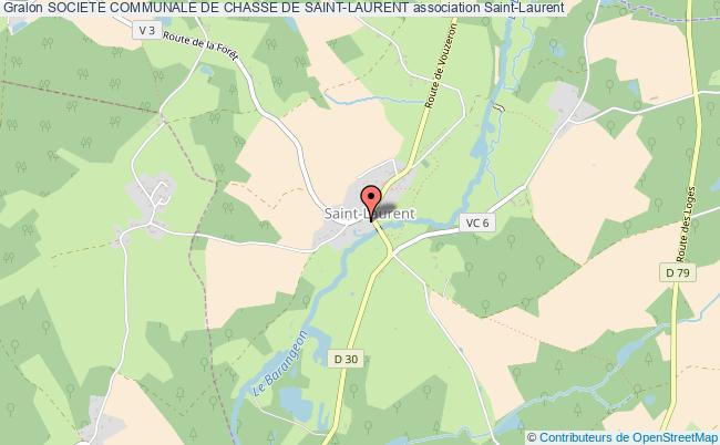 plan association Societe Communale De Chasse De Saint-laurent Saint-Laurent