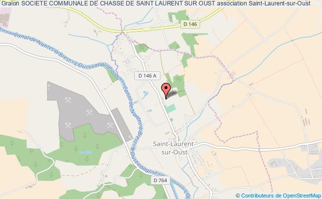 plan association Societe Communale De Chasse De Saint Laurent Sur Oust Saint-Laurent-sur-Oust