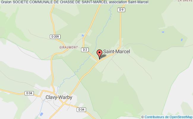 plan association Societe Communale De Chasse De Saint-marcel Saint-Marcel